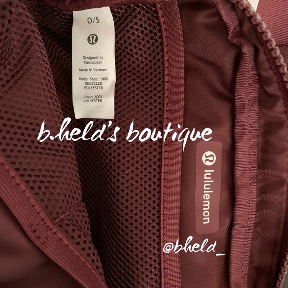 lululemon Lunar New Year Everywhere Belt Bag Rabbit All Over Print Red New NWT - Picture 14 of 15